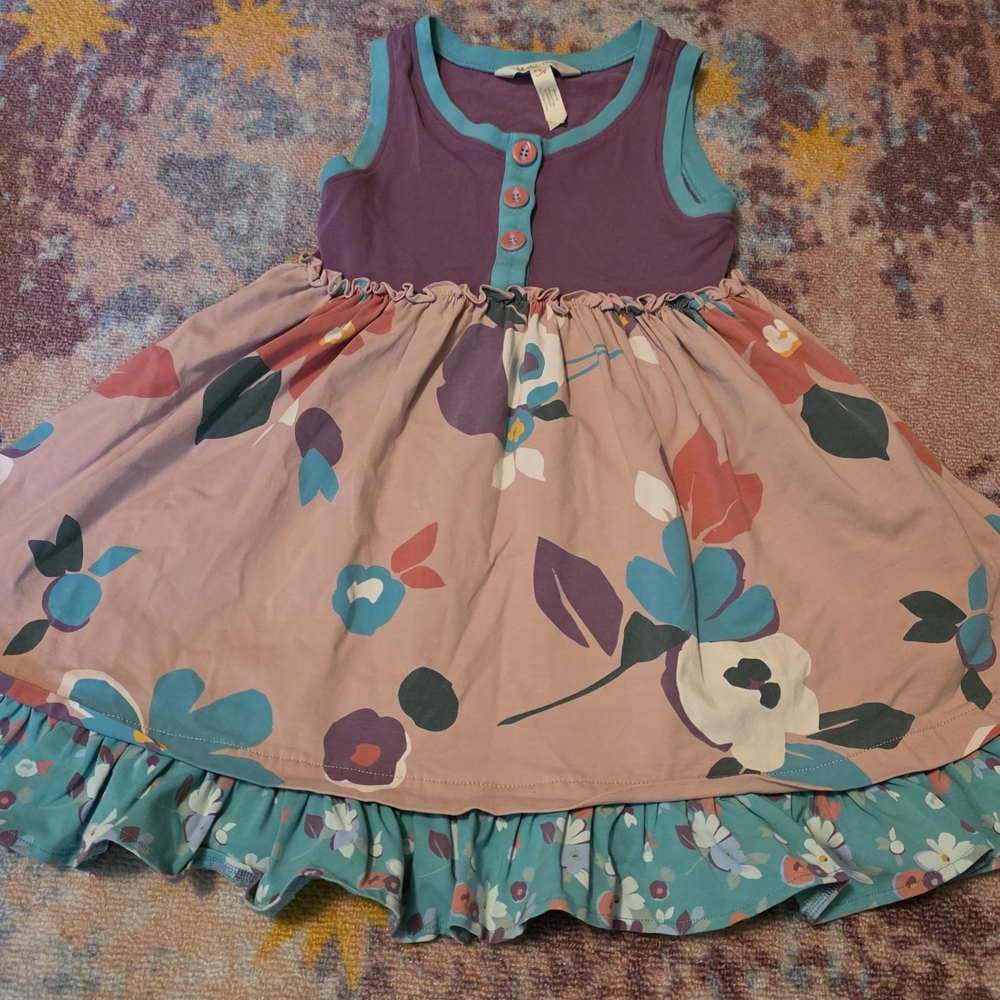 Matilda Jane Multicolor Floral Kids Dress
